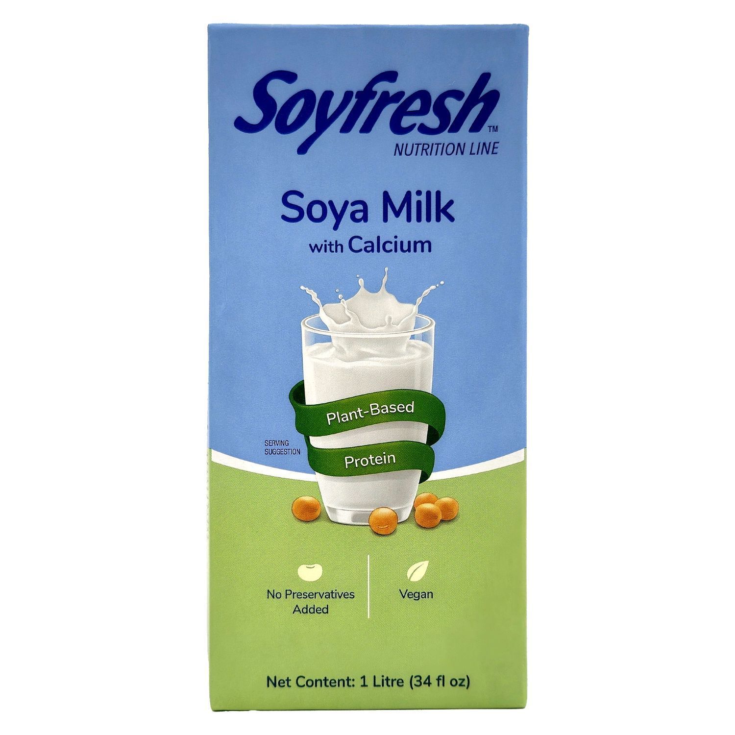 Soyfresh UHT Hi-Calcium Soya Milk, 1L