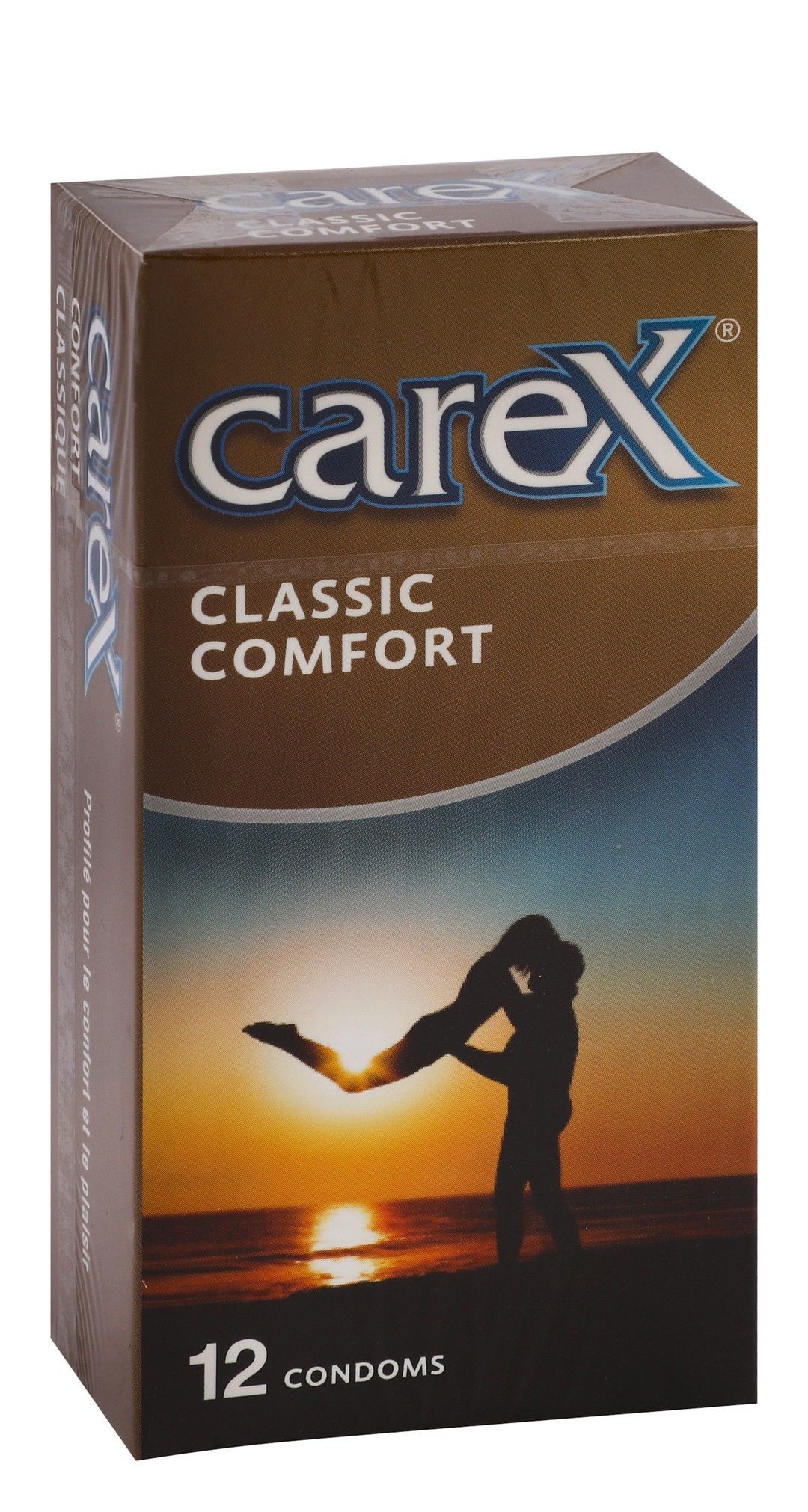 Carex Classic Comfort Condoms, 12 Pieces
