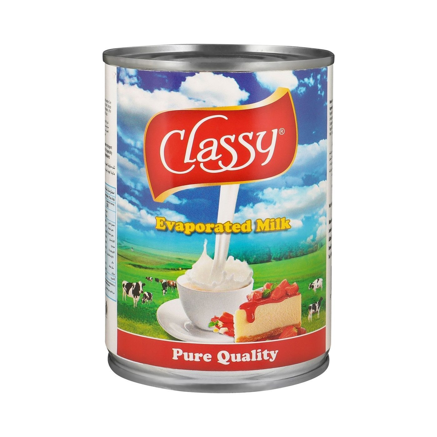 Classy Pure Evaporated Milk, 410g