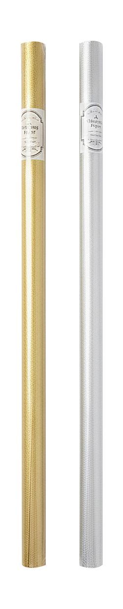 Papergift Gold & Silver Wrapping Rolls, 2x1m