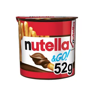Nutella & GO Chocolate Hazelnut Spread with Breadsticks, 52g