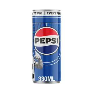 Pepsi Cola Soft Drink Can, 330ml