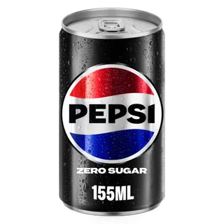 Pepsi Cola Zero Soft Drink Mini Can, 155ml