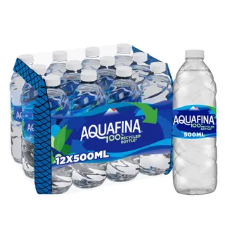 Aquafina Still Drinking Water Bottle, 12x500ml