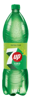 7UP Zero Sugar Soft Drink, 1.25L