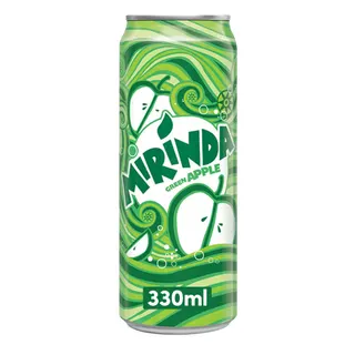 Mirinda Green Apple Soft Drink Can, 330ml