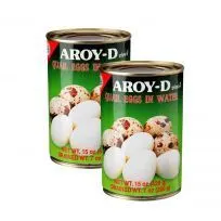 Aroy-D Quail Egg, 2pack, 425g