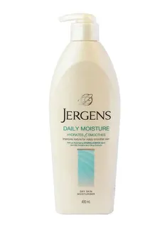 Jergens Daily Moisture Hydrating & Smoothening Lotion with Silk Proteins & Citrus Extracts for Dry Skin, 400ml