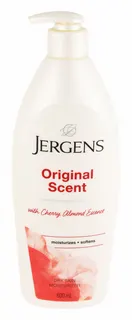Jergens Original Scent Moisturizing & Softening Body Lotion with Cherry Almond Essence for Dry Skin, 600ml
