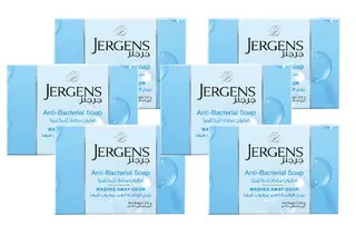 Jergens Anti-Bacterial Soap, 6x125g