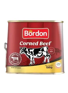 BORDON CORNED BEEF 198 GM