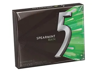 Wrigley's 5 Spearmint Rain 15 per pack
