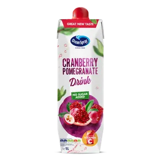 Ocean Spray Cranberry Pomegranate Fruit Drink, 1L