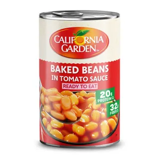 California Garden Canned Baked Beans In Tomato Sauce, 420g