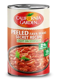 California Garden Peeled Fava Beans, 450g