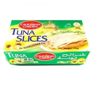 California Tuna Slices In Sunflower Oil 120 g
