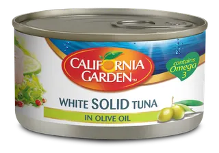 California Garden White Meat Tuna Solid in Olive Oil, 185g