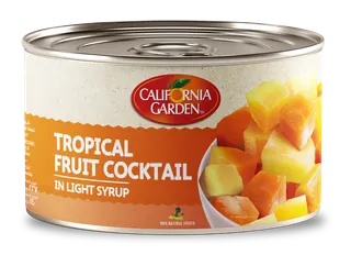 California Garden Trop Fruit Cocktail Light Syrup 227Gm