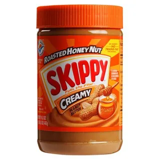 Skippy Creamy Roasted Honey Peanut Butter 16.3 Oz