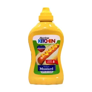 American Kitchen Yellow Mustard, 414 Ml