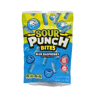 Sour Punch Bites Blue Raspberry, 105g