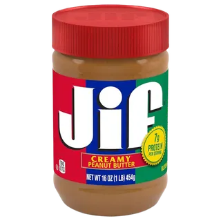 Jif Creamy Peanut Butter, 454g