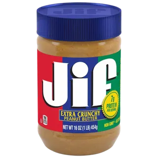 Jif Extra Crunchy Peanut Butter, 454g