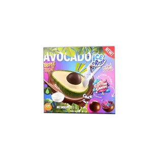 Triple Treat Avocado Cotton Candy Ice Cream, 85ml