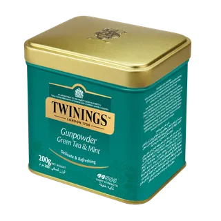 Twinings Gunpowder Green Tea & Mint Tin, 200g