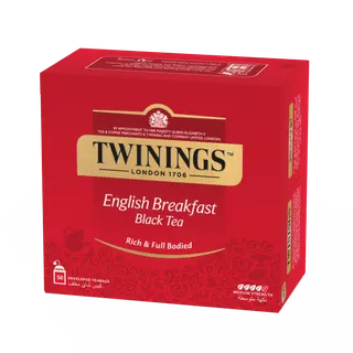 Twinings London English Breakfast Tea, 50 Teabags