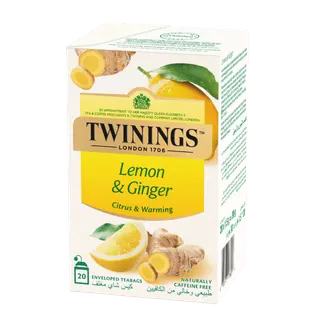 Twinings Infusion Lemon & Ginger Tea Bags, 20 Bags