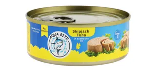 Aqua Bite Skipjack Tuna Chunks in Sunflower Oil, 140g