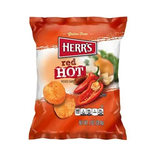 Herr's Red Hot Chips Heat Medium 28G