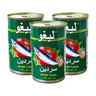Ligo Sardines Value Pack, 3x155g