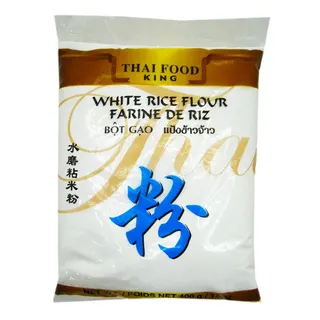 Thai Food King Thai White Rice Flour 400 gm