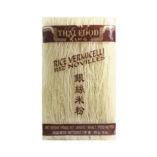 Thai Food King Rice Vermicelli Riz Novilles, 454g