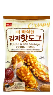 Wang Frozen Potato Corn Dog, 400g