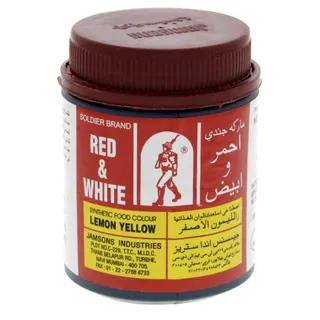 Red & White Biryani Colour Lemon Yellow, 100g
