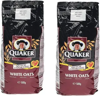 Quaker Oats Foil Pack, 2x500g