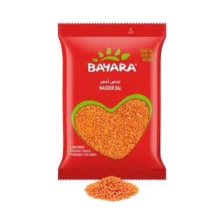 Bayara Masoor Dal Red Lentils, 400g