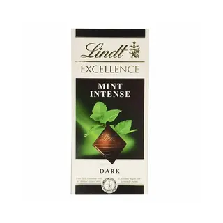 Lindt Excellence Mint Intense Dark Chocolate Slab, 100g