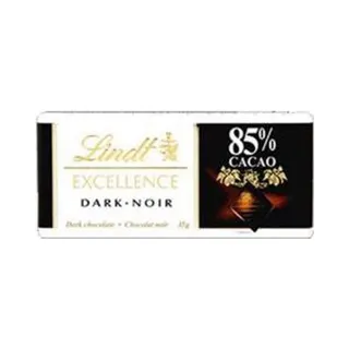 Lindt Excellence 85% Cocoa Dark Chocolate, 35g