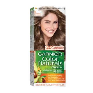 Garnier Color Naturals 6 Dark Blonde Hair Color, 100 g