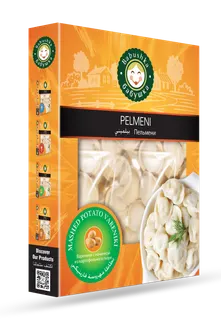 Babusha Frozen Pelmeni Mashed Potato Vareniki Dumpling, 400g