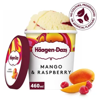 Haagen-Dazs Mango & Raspberry Ice Cream, 460ml