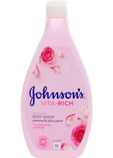 Johnson's Body Wash Vita Rich Rose Water Sooth 400 ml