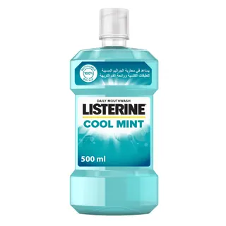 Listerine Cool Mint Daily Mouthwash, 500ml