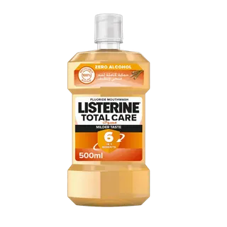 Listerine Total Care Miswak Daily Mouth Wash - Zero Alcohol, 500ml