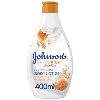 Johnson's Vita-Rich Comforting Body Lotion with Yogurt, Honey & Oats, 400ml