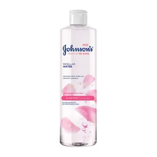Johnson's Fresh Hydration Micellar Rose-Infused Cleansing Water for Normal Skin, 400ml